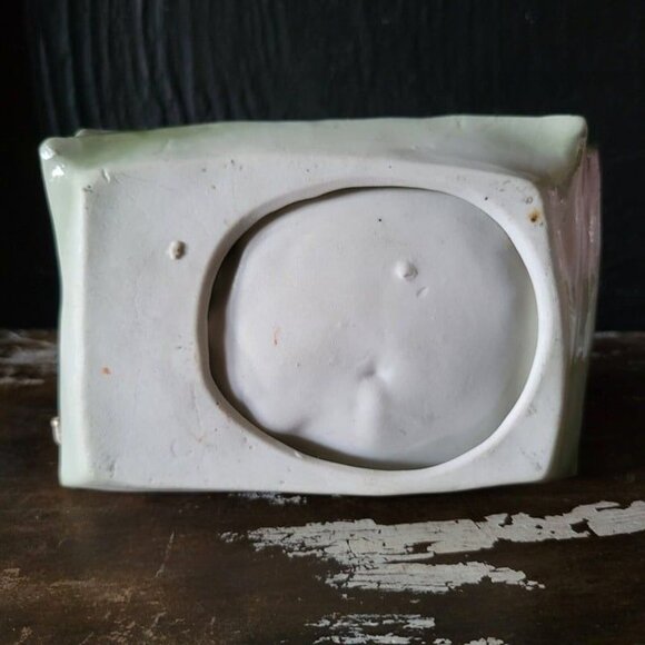 Antique Pin Dish Baby Swimming German Bisque Circa 1900, Antique Trinket Dish - Picture 8 of 10